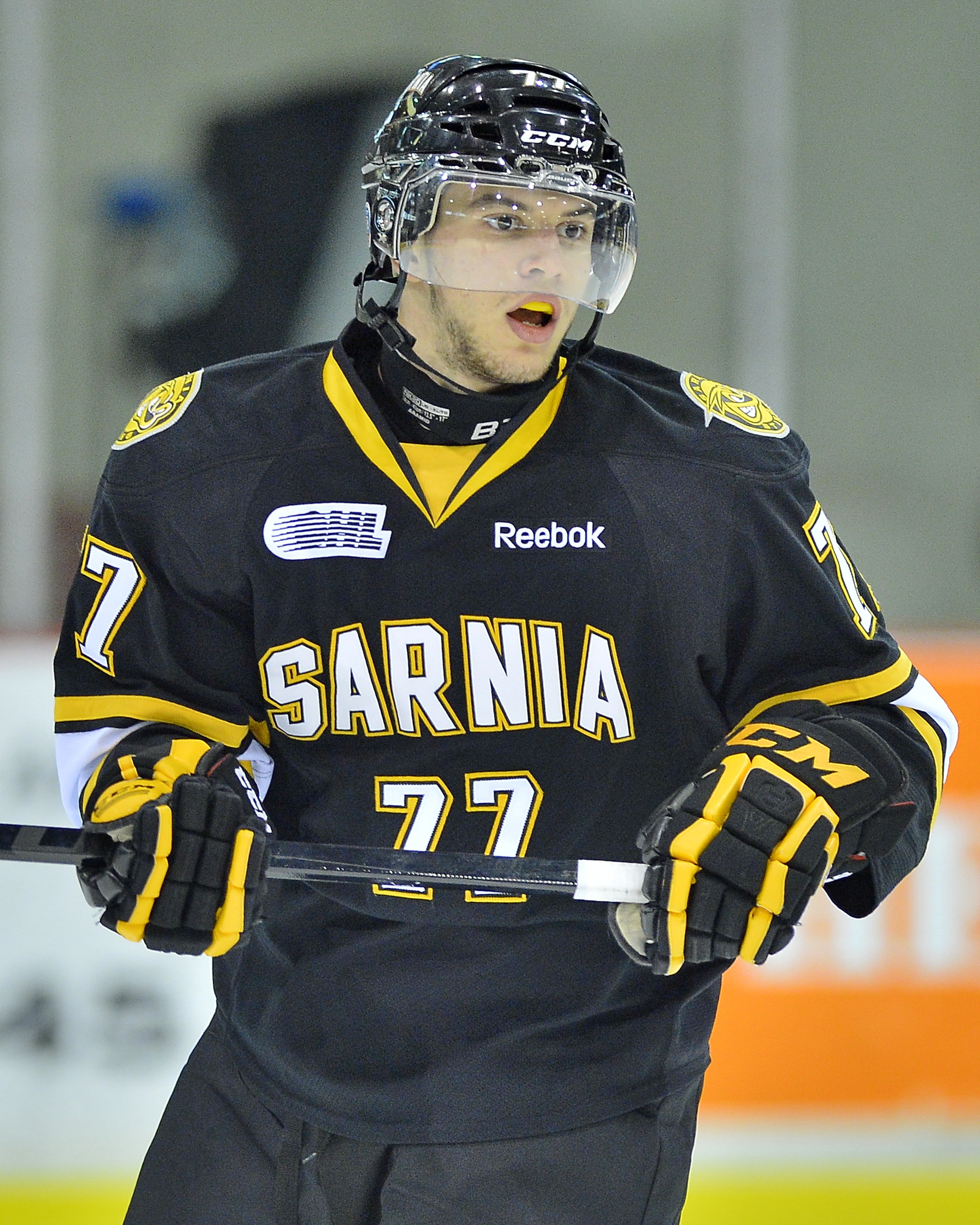 Customized Ontario Hockey League Sarnia Sting Hockey Jerseys